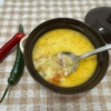 Ciorbă de pui a la grec cu ardei iute